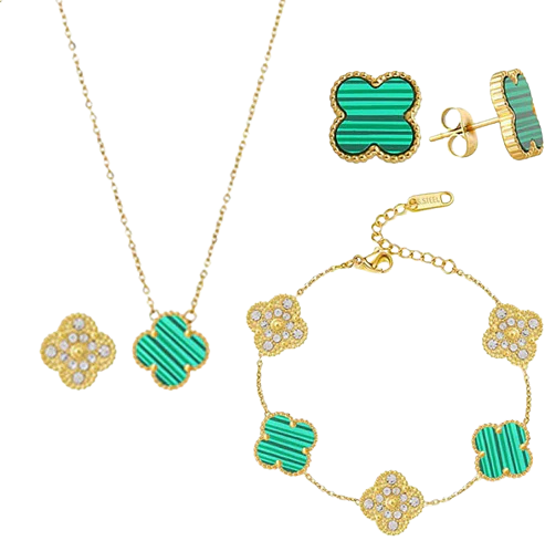 LIONA CLOVER SET GREEN