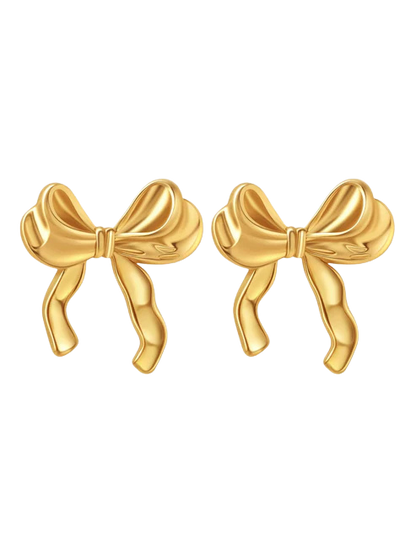 Thalia Bow Stud Earrings