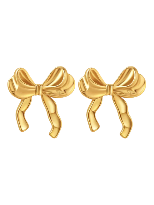 Thalia Bow Stud Earrings