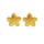 FLOWER EARRINGS GOLD