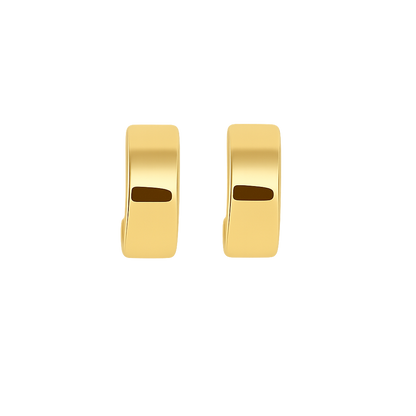 VINTAGE HOOP EARRING - GOLD