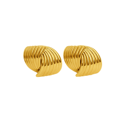 TWIST EARRINGS - GOLD