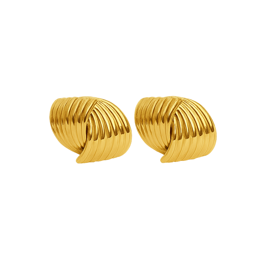 TWIST EARRINGS - GOLD
