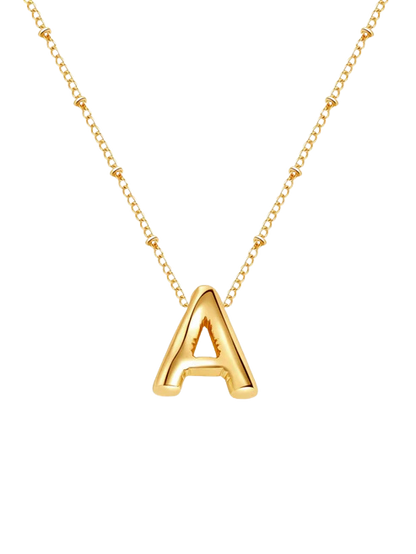 Eveline Initial Pendant Necklace