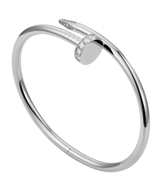 DELUXE NAIL BRACELET – SILVER