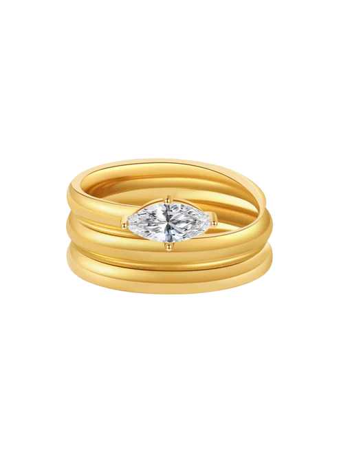Elowen Zirconia Band Ring
