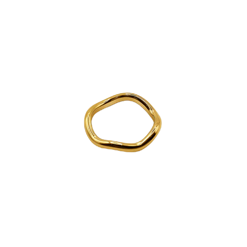 MINI WAVE RING - GOLD