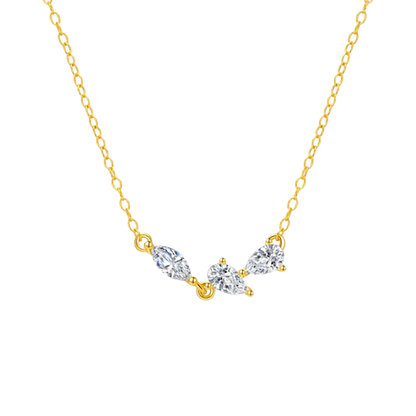 Diane Multi-Cut Zirconia Necklace