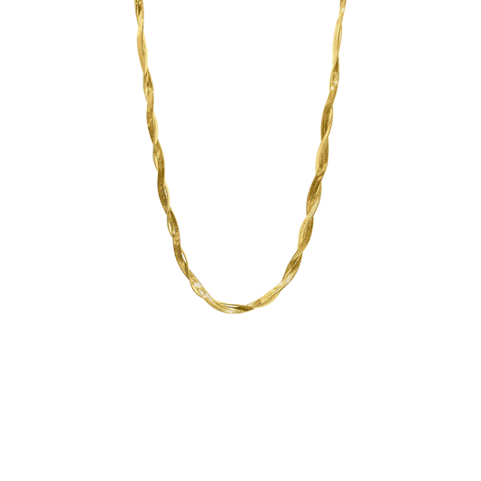 TWIST NECKLACE GOLD