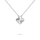 SILVER CLOVER NECKLACE
