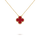 RED CLOVER NECKLACE