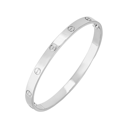 SILVER ETERNITY BRACELET