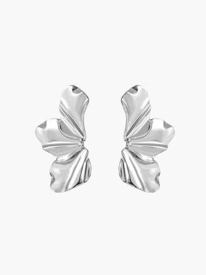 Mia Flower Petal Earrings
